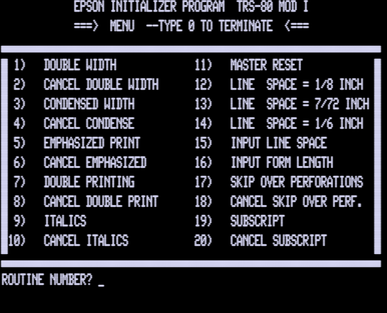 Screen shot